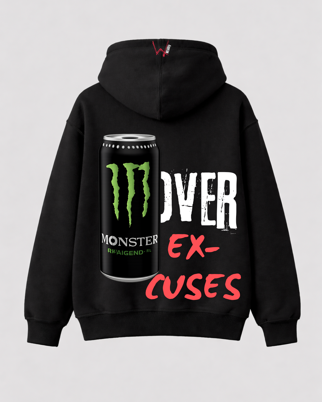 Monster Over Excuses Hoodie (Limited Drop)